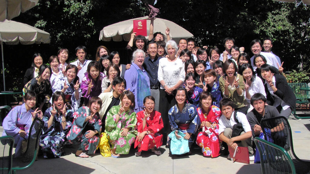 Ruth Zemke先生とFlorence Clark先生